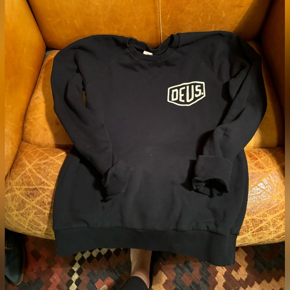 Deus Ex Machina Cotton Logo Sweatshirt - Picture 1 of 3